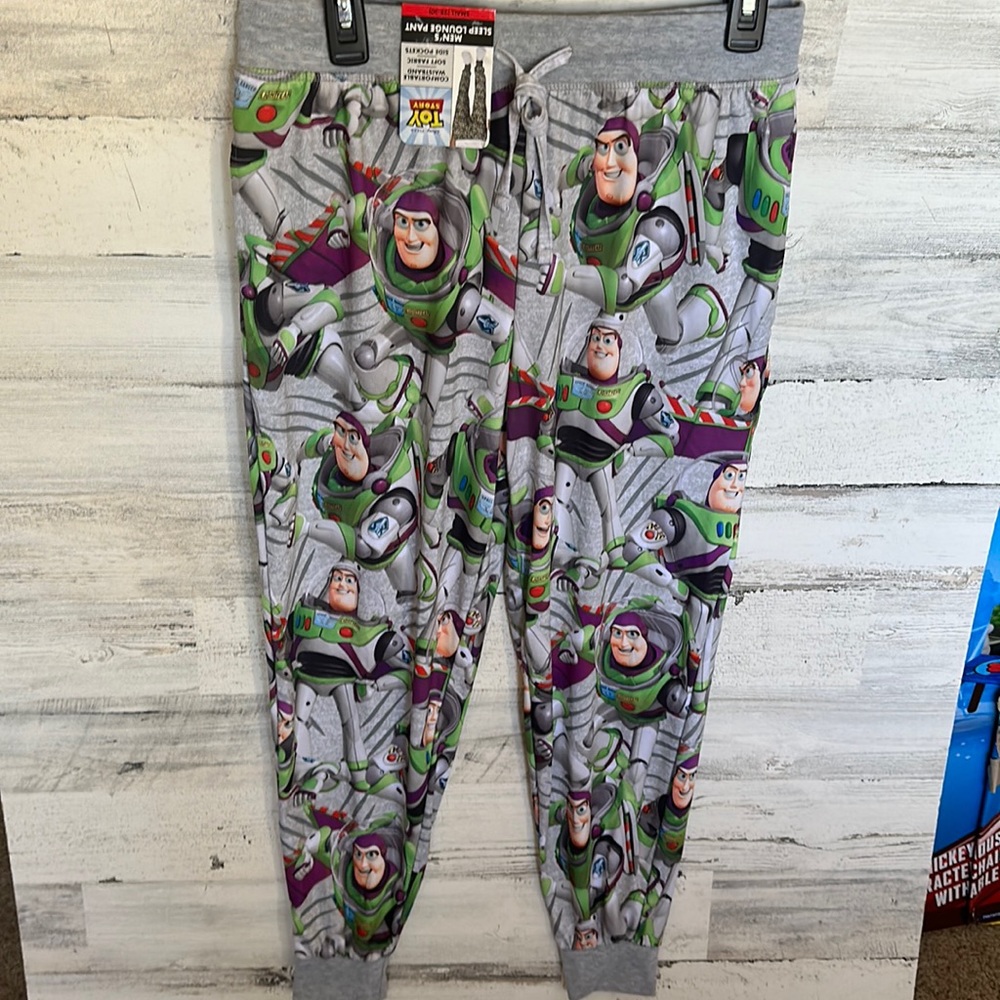Men’s Sleep Lounge Pants Toy Story Size S NEW